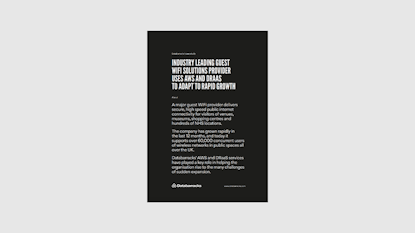 Industry leading Guest WiFi solutions provider uses AWS and DRaaS to adapt to rapid growth