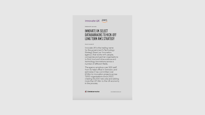 Innovate UK select Databarracks to kick-off long term AWS strategy